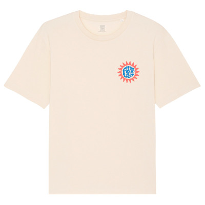 T-Shirt Loose Homme Good Vibes Ivory