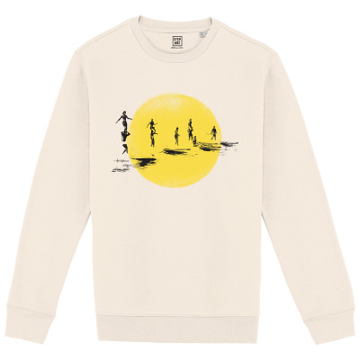 Sweat Homme Rétro Surf Natural