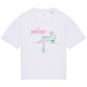 T-Shirt Oversize Femme Summer 88 Blanc