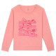 Sweat Femme La Bronzette Canion Pink