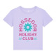 T-Shirt Femme Hossegor Holiday Club Parme